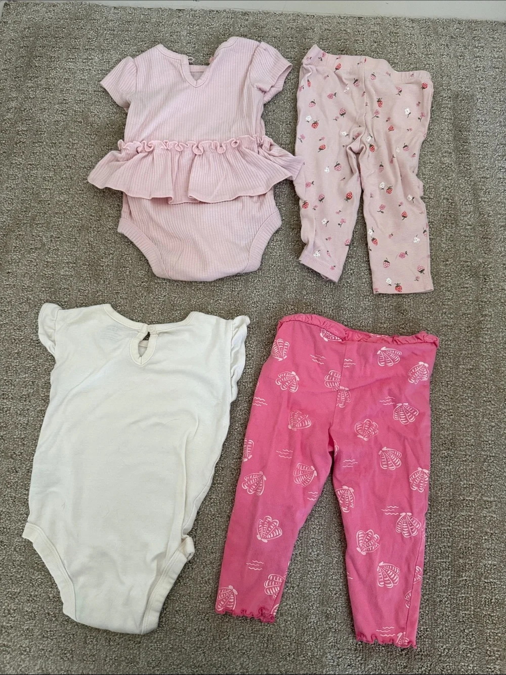 Carter’s Baby Girl Summer and Summer Transition Outfits